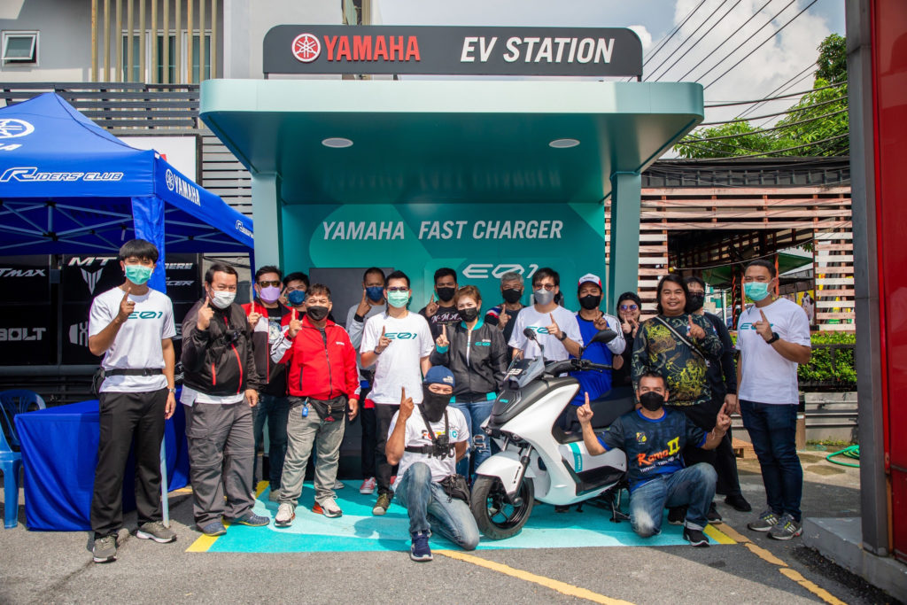 ยามาฮ่าเปิดประสบการณ์การทดสอบขับขี่รถไฟฟ้า “YAMAHA E01” ให้กับกลุ่มประชาชนและบุคคลทั่วไป