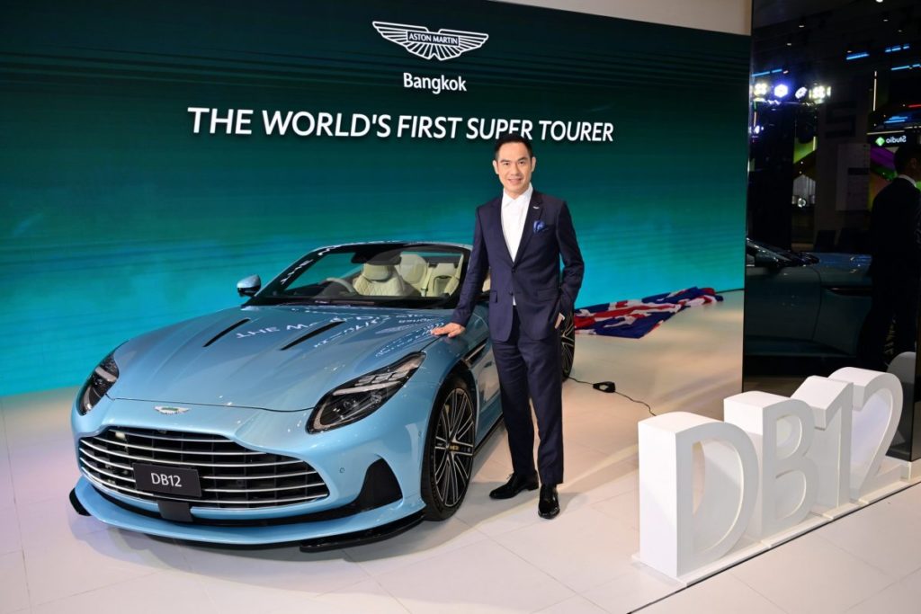 แอสตัน มาร์ติน แบงคอก เปิดตัว DB12 Volante ที่สุดแห่งยนตรกรรม Super Tourer เปิดประทุน อย่างเป็นทางการ