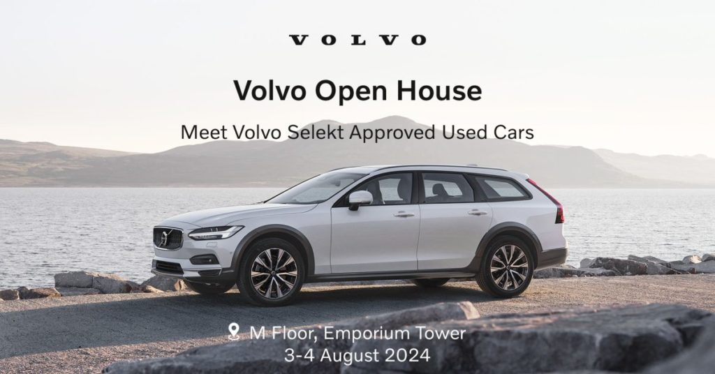 วอลโว่ คาร์ ประเทศไทย เปิดบ้านจัดกิจกรรมจำหน่าย รถวอลโว่มือสองที่ได้รับการรับรองคุณภาพโดยวอลโว่ คาร์ ประเทศไทย ในงาน Volvo Selekt Approved Used Cars