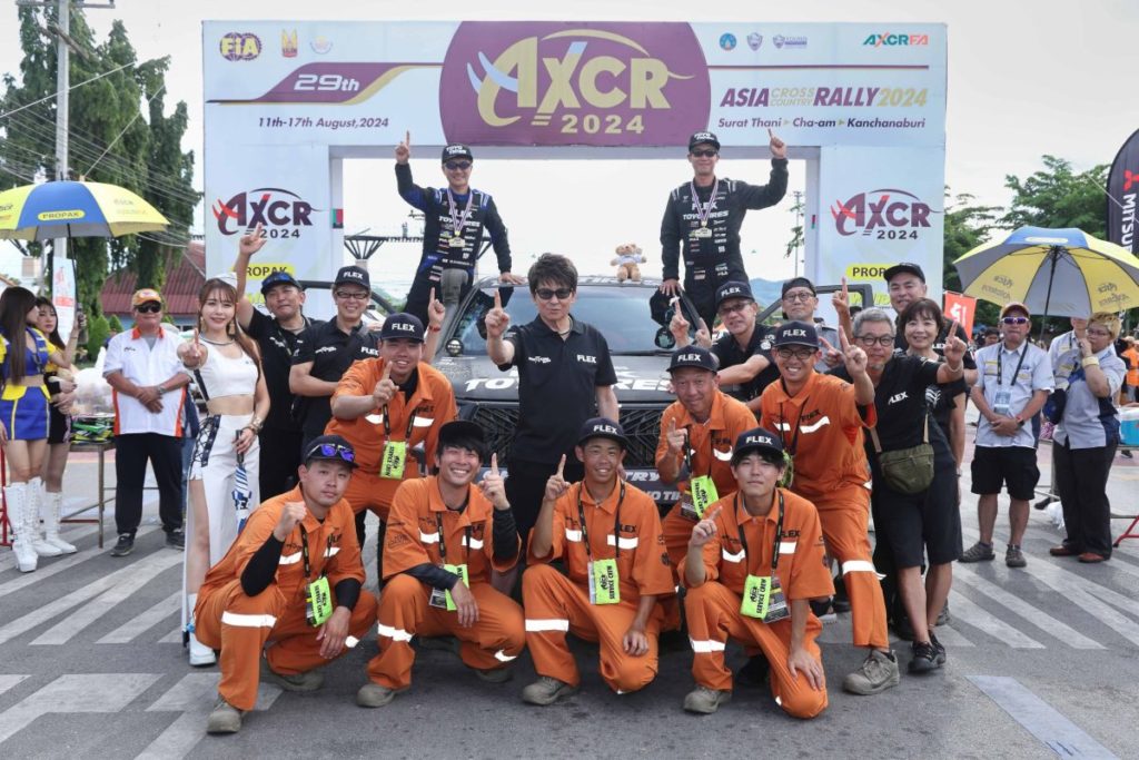 “ยาง TOYO OPEN COUNTRY M/T” พิสูจน์ความแกร่งคว้าชัย Asia Cross Country Rally 2024