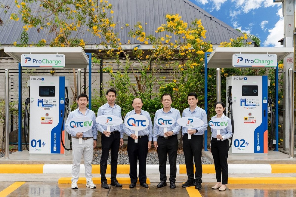 QTC รุกธุรกิจยานยนต์ไฟฟ้า ลุยเปิดสถานีชาร์จรถบรรทุก