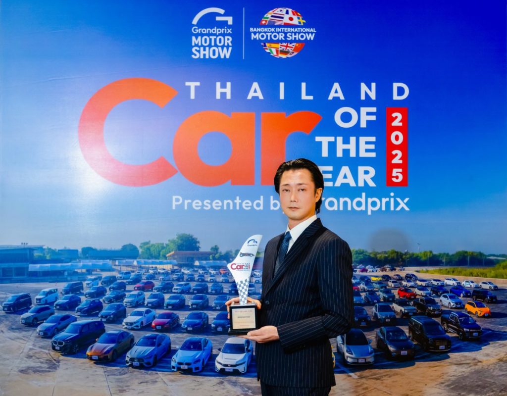 บริดจสโตนรับรางวัลทรงเกียรติ “BEST SELLING TYRE โดยกรังด์ปรีซ์” 27 ปีซ้อน จากเวที “CAR & BIKE OF THE YEAR 2025” ครองความแข็งแกร่งต่อเนื่องในตลาดยางรถยนต์